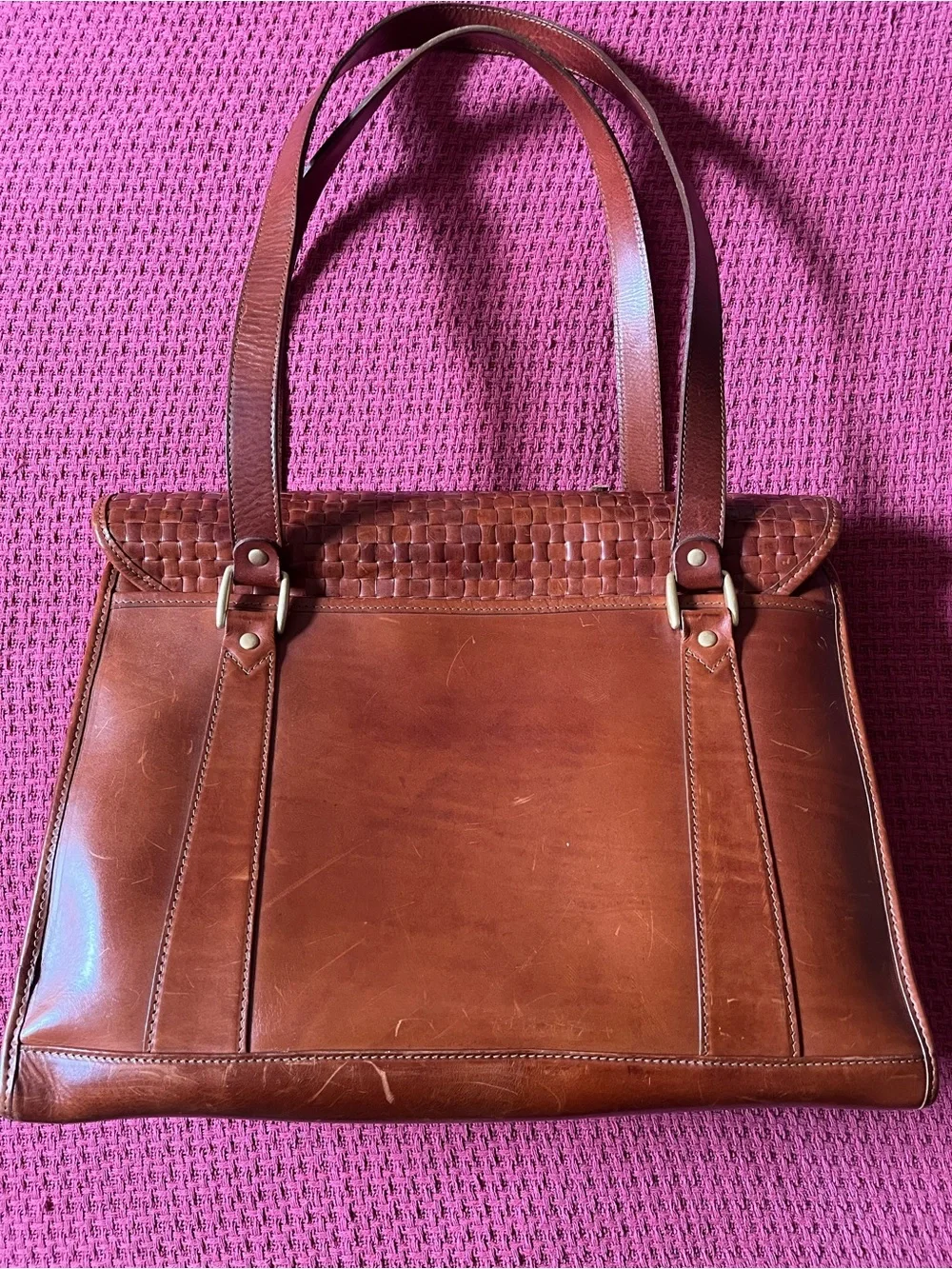 Hartmann Leather Luggage Veronica Hart Briefcase Style 2350